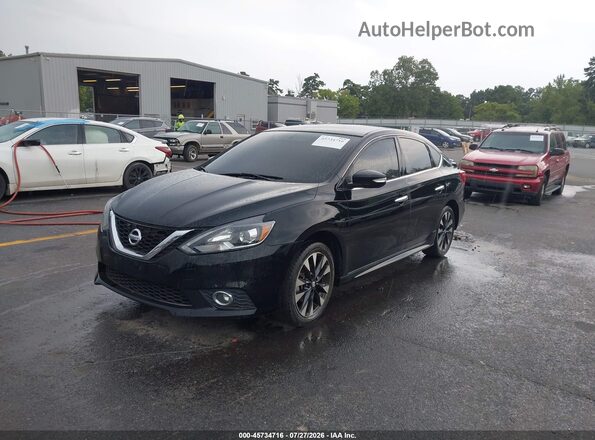 3N1AB7AP0HY305277 2017 NISSAN SENTRA Black Vista tres cuartos delantera izquierda