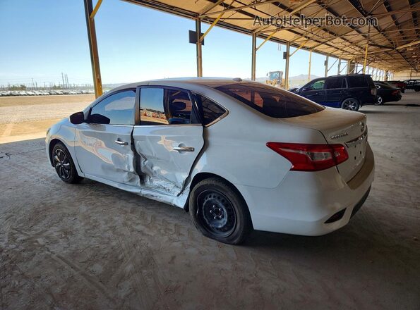 3N1AB7AP0HY346038 2017 NISSAN SENTRA White Задня ліва чверть