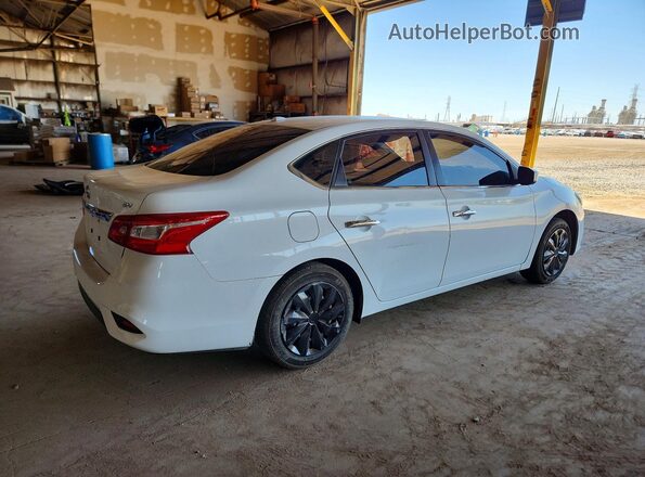 3N1AB7AP0HY346038 2017 NISSAN SENTRA White Задня права чверть