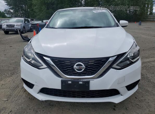 3N1AB7AP0HY350266 2017 NISSAN SENTRA White წინა ხედი