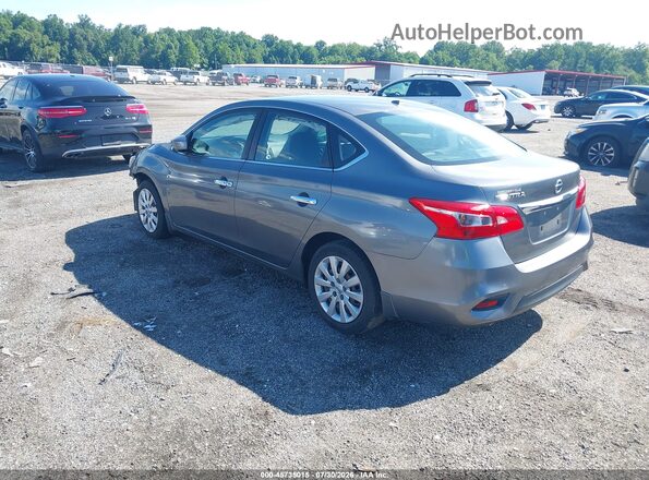 3N1AB7AP0HY354513 2017 NISSAN SENTRA Gray Задня ліва чверть