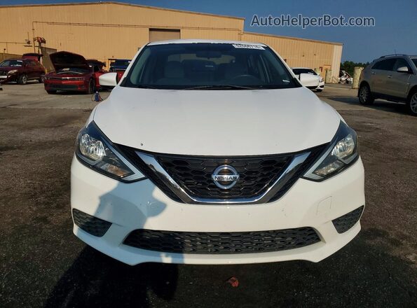 3N1AB7AP0HY355354 2017 NISSAN SENTRA White Դիմացի տեսք