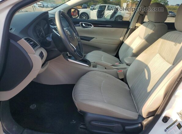 3N1AB7AP0HY355354 2017 NISSAN SENTRA White Սալոնի դիմացի տեսք
