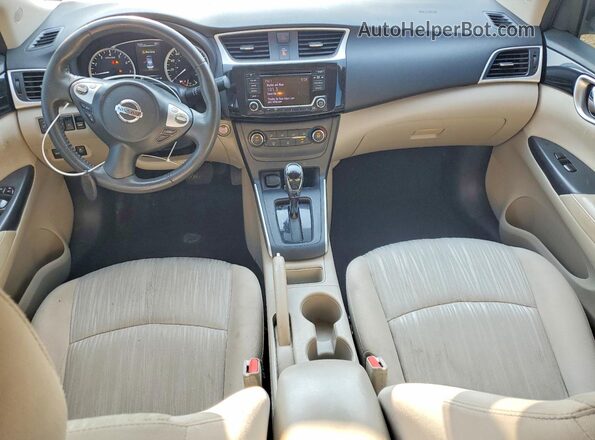 3N1AB7AP0HY355354 2017 NISSAN SENTRA White Առջևի վահանակի տեսք
