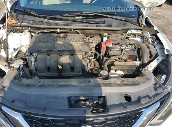 3N1AB7AP0HY355354 2017 NISSAN SENTRA White Սալոնի հետևի տեսք