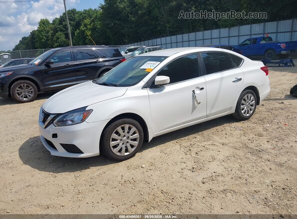 3N1AB7AP0HY356973 2017 NISSAN SENTRA White Передня ліва чверть