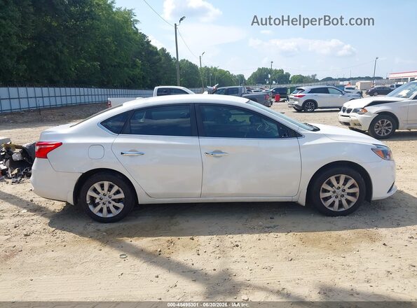 3N1AB7AP0HY356973 2017 NISSAN SENTRA White Вид задньої частини салону