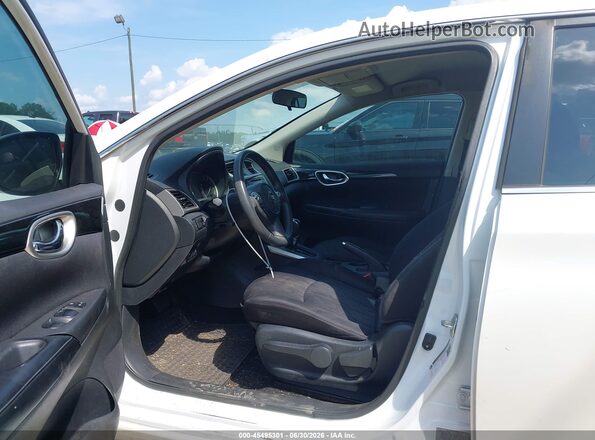 3N1AB7AP0HY356973 2017 NISSAN SENTRA White Вид салону спереду