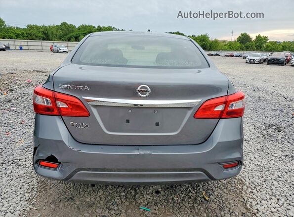 3N1AB7AP0HY377564 2017 NISSAN SENTRA Gray Հետևի տեսք