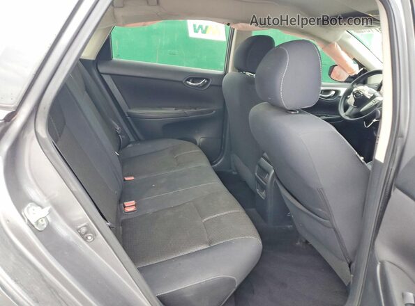 3N1AB7AP0HY377564 2017 NISSAN SENTRA Gray Հետևի նստատեղերի տեսք