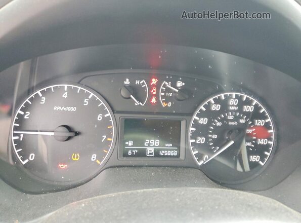 3N1AB7AP0HY377564 2017 NISSAN SENTRA Gray Սարքավորումների վահանակի տեսք