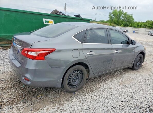 3N1AB7AP0HY377564 2017 NISSAN SENTRA Gray Հետևի աջ