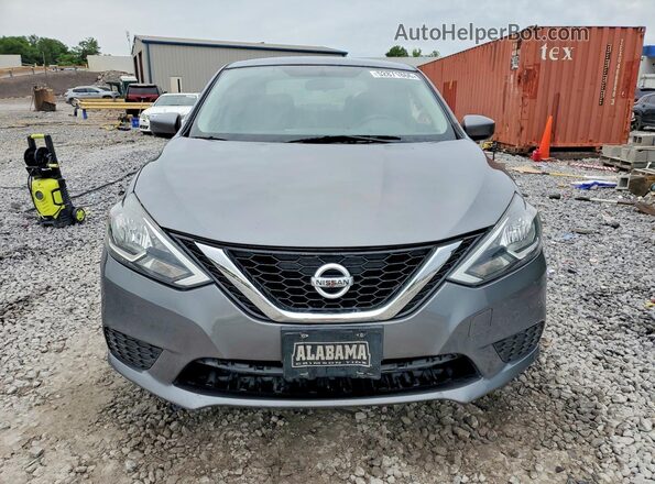 3N1AB7AP0HY377564 2017 NISSAN SENTRA Gray Դիմացի տեսք