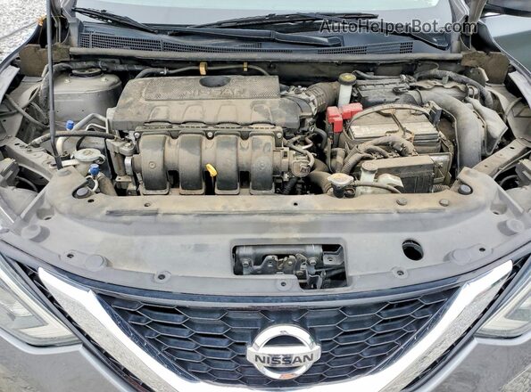 3N1AB7AP0HY377564 2017 NISSAN SENTRA Gray Սալոնի հետևի տեսք