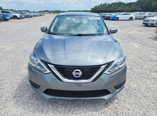 3N1AB7AP0HY388905 2017 NISSAN SENTRA Gray წინა ხედი