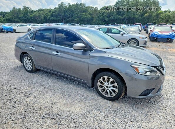 3N1AB7AP0HY388905 2017 NISSAN SENTRA Gray წინა მარჯვენა