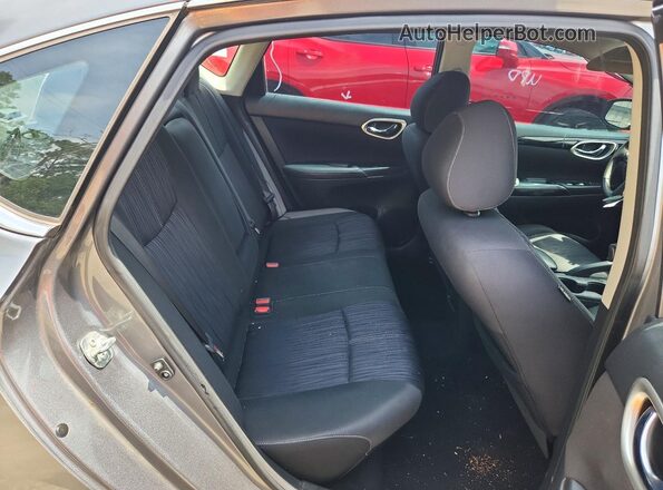 3N1AB7AP0HY388905 2017 NISSAN SENTRA Gray უკანა სავარძლების ხედი