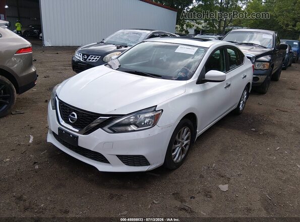 3N1AB7AP0HY406285 2017 NISSAN SENTRA White Vista tres cuartos delantera izquierda