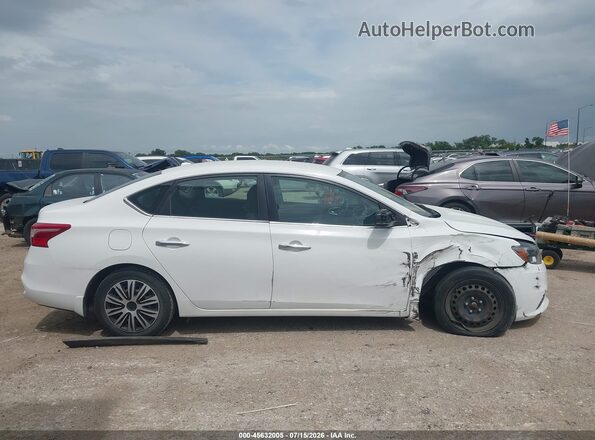 3N1AB7AP0HY407260 2017 NISSAN SENTRA White უკანა სალონის ხედი