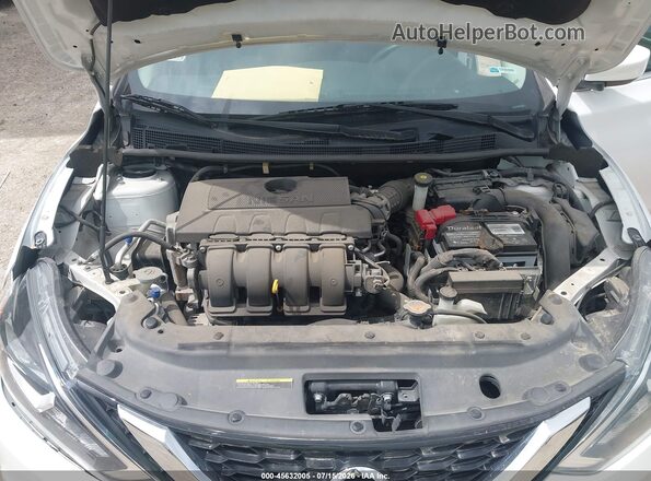 3N1AB7AP0HY407260 2017 NISSAN SENTRA White უკანა ხედი
