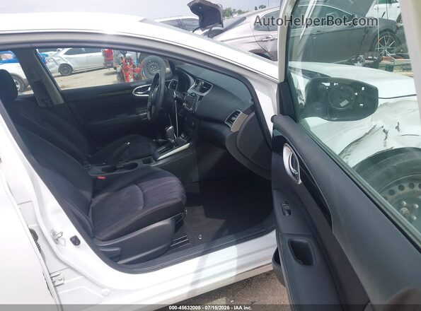 3N1AB7AP0HY407260 2017 NISSAN SENTRA White წინა სალონის ხედი