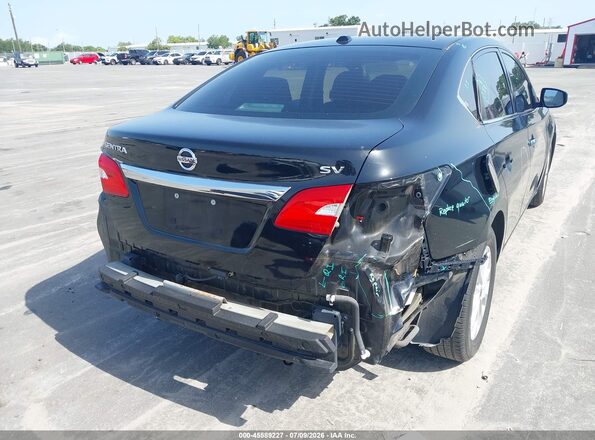 3N1AB7AP0JL614931 2018 NISSAN SENTRA Черный Вид спереди