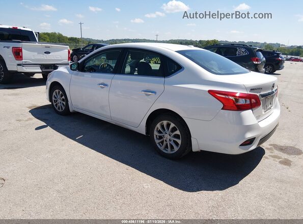 3N1AB7AP0JL623788 2018 NISSAN SENTRA White Trasero izquierdo