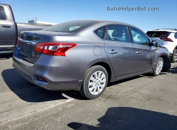 3N1AB7AP0JY208196 2018 NISSAN SENTRA Charcoal Tył prawy