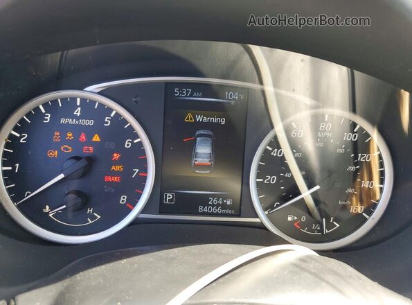 3N1AB7AP0JY208196 2018 NISSAN SENTRA Charcoal Widok zestawu wskaźników
