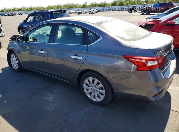 3N1AB7AP0JY208196 2018 NISSAN SENTRA Charcoal Tył lewy