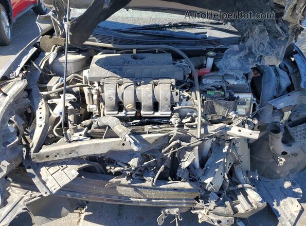 3N1AB7AP0JY208196 2018 NISSAN SENTRA Charcoal Widok wnętrza z tyłu