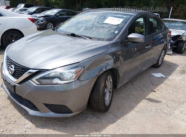 3N1AB7AP0JY209560 2018 NISSAN SENTRA Gray Front left
