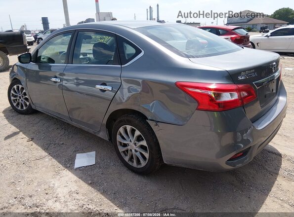 3N1AB7AP0JY209560 2018 NISSAN SENTRA Gray Rear left