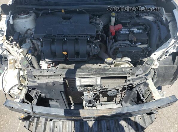 3N1AB7AP0JY211809 2018 NISSAN SENTRA White უკანა სალონის ხედი