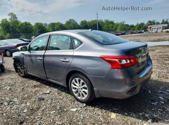 3N1AB7AP0JY212913 2018 NISSAN SENTRA Gray Հետևի ձախ