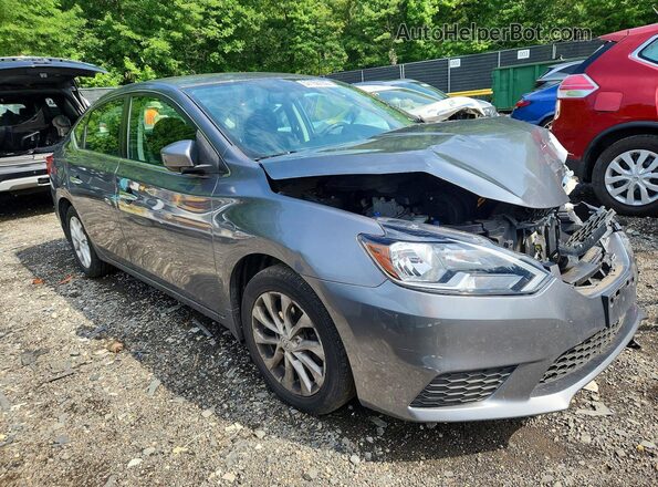 3N1AB7AP0JY212913 2018 NISSAN SENTRA Gray Առջևի աջ