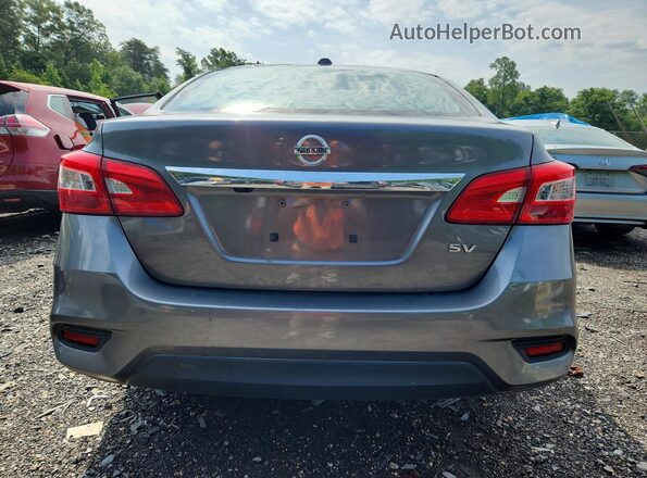 3N1AB7AP0JY212913 2018 NISSAN SENTRA Gray Հետևի տեսք