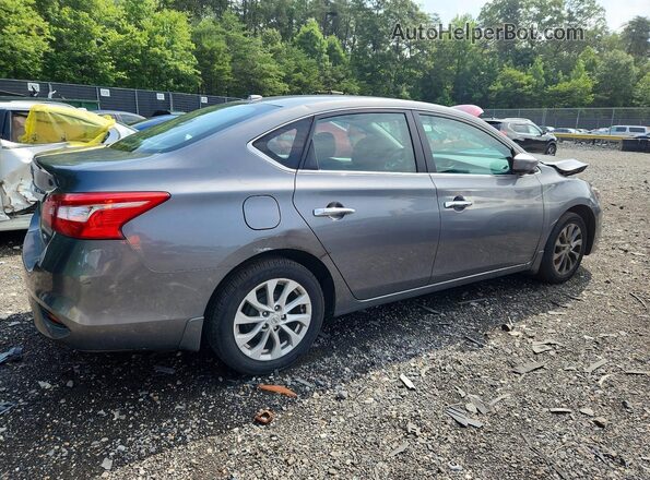 3N1AB7AP0JY212913 2018 NISSAN SENTRA Gray Հետևի աջ