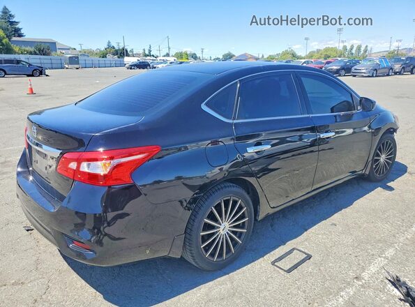 3N1AB7AP0JY213446 2018 NISSAN SENTRA Black უკანა მარჯვენა