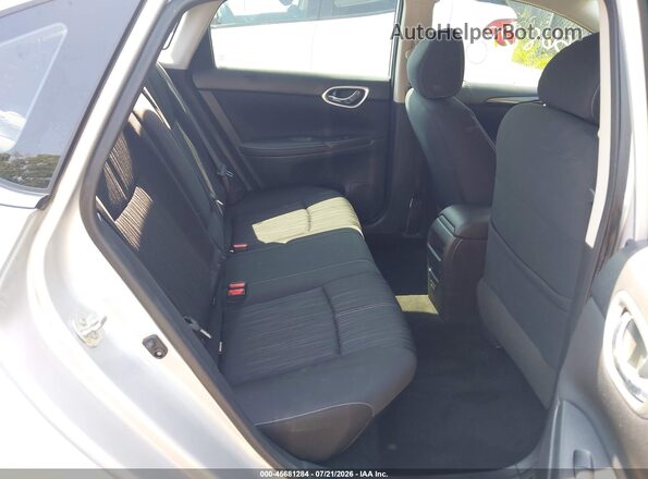 3N1AB7AP0JY216766 2018 NISSAN SENTRA Silver Vista de la etiqueta del VIN