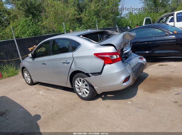3N1AB7AP0JY216766 2018 NISSAN SENTRA Silver Vista interior de 360 grados