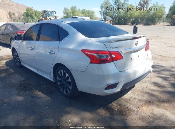 3N1AB7AP0JY218601 2018 NISSAN SENTRA White Հետևի ձախ