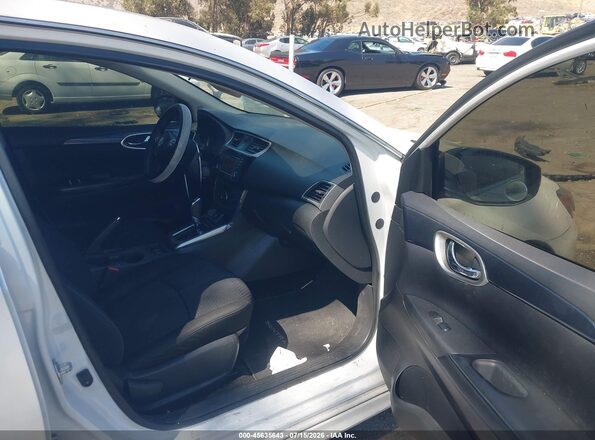 3N1AB7AP0JY218601 2018 NISSAN SENTRA White Սալոնի դիմացի տեսք