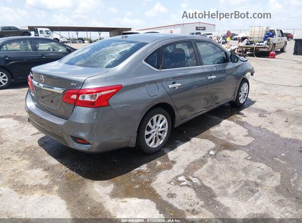 3N1AB7AP0JY228206 2018 NISSAN SENTRA Gray Задня права чверть