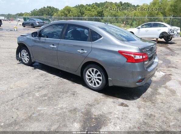 3N1AB7AP0JY228206 2018 NISSAN SENTRA Gray Задня ліва чверть