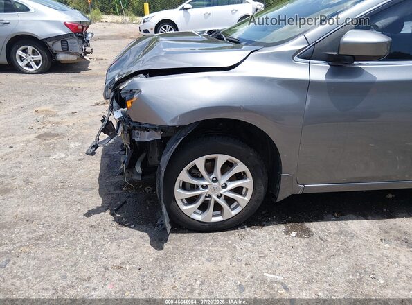 3N1AB7AP0JY228206 2018 NISSAN SENTRA Gray 
