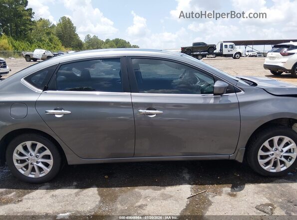 3N1AB7AP0JY228206 2018 NISSAN SENTRA Gray Панорамний вид салону 360°