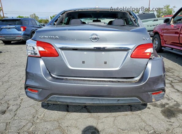 3N1AB7AP0JY230439 2018 NISSAN SENTRA Gray Vista trasera