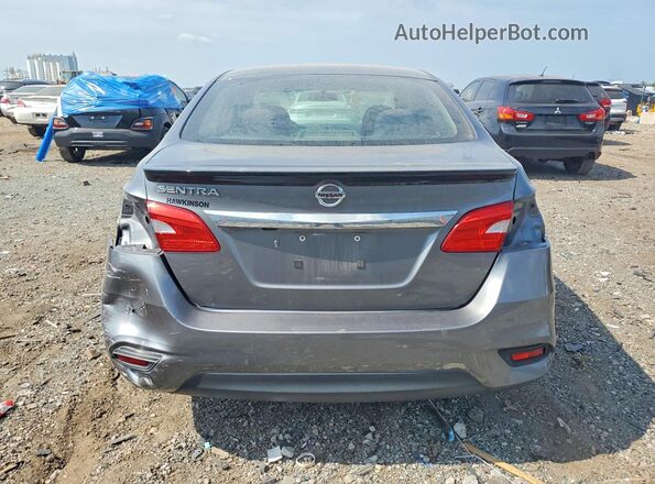 3N1AB7AP0JY231140 2018 NISSAN SENTRA Gray Widok z tyłu