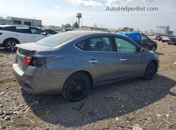 3N1AB7AP0JY231140 2018 NISSAN SENTRA Gray Tył prawy